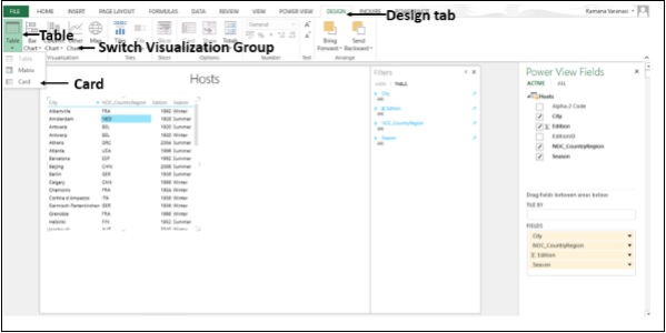 طريقة الحصول على خيار البطاقة في اكسل2013