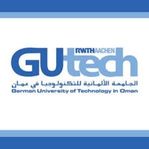 شعار الجامعة الألمانية للتكنولوجيا في عمان