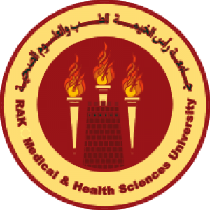 شعار جامعة رأس الخيمة للطب والعلوم الصحية