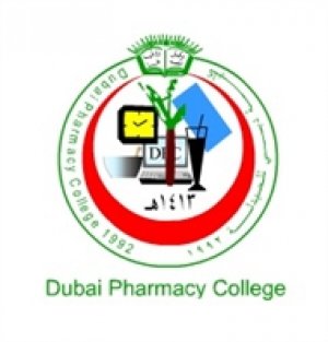 شعار كلية دبي للصيدلة